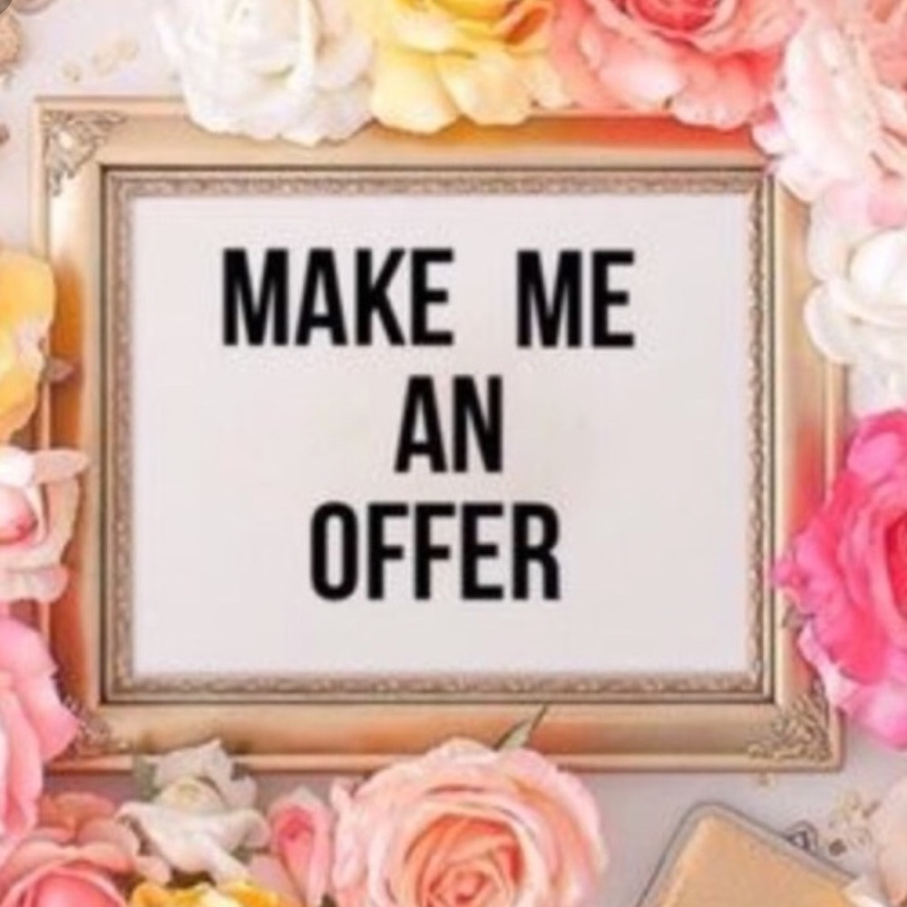 Let’s negotiate. Please be considerate!